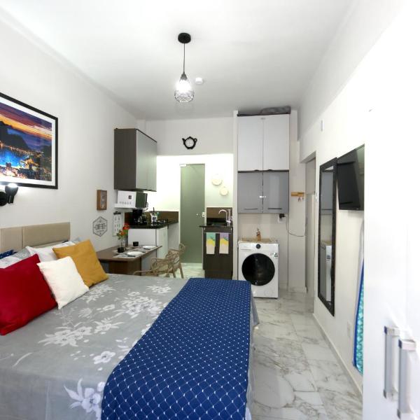 Apartamento tipo studio com uma linda sacada - Foto 2