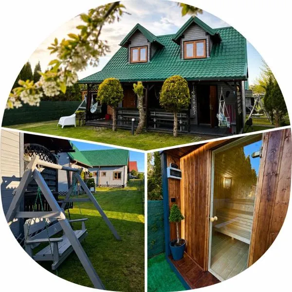Maharówka - Domki z sauną i balią - Ostrowo - holiday home, hotel di Ostrowo
