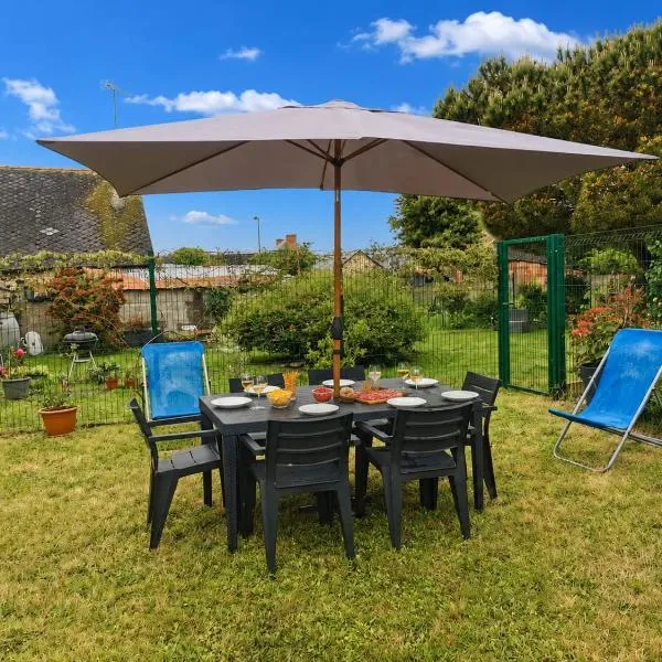 Maison 8pers - Jardin Privé - Chien OK - Parking, hotel u gradu Chelun