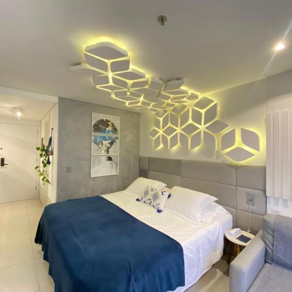 Flat Luxo em Itaipava- Granja Brasil- Cama King