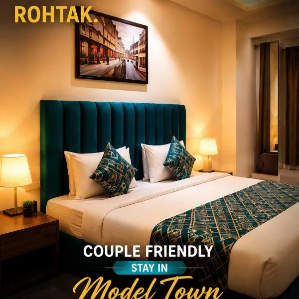 Ritz The Boutique Hotel, hotelli kohteessa Rohtak