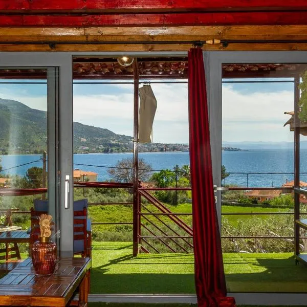 Cozy House with Amazing View and Unique Outdoor!, hotel en Loutra Edipsou