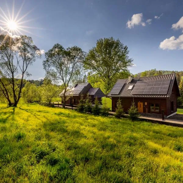 Chaty Rysia i Misia - całoroczne domy na wynajem, hotell sihtkohas Wetlina