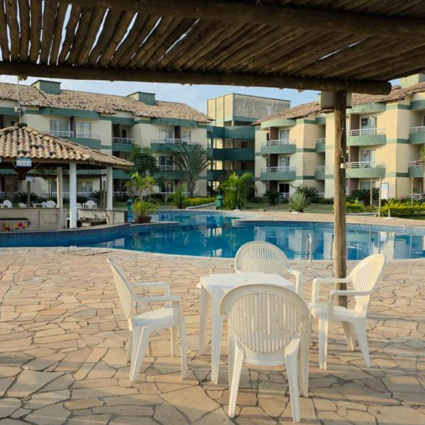 Flat Apart hotel Village C104 - ao lado do aldeia das aguas - Foto 4