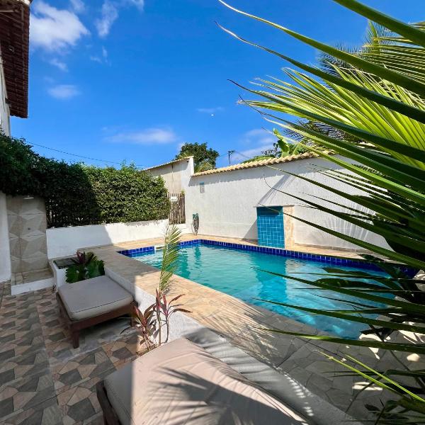 Casa inteira con piscina compartilhada