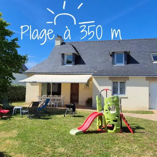 Maison 5 chambres, 3 SdB, proche plage, hotel em Arzon