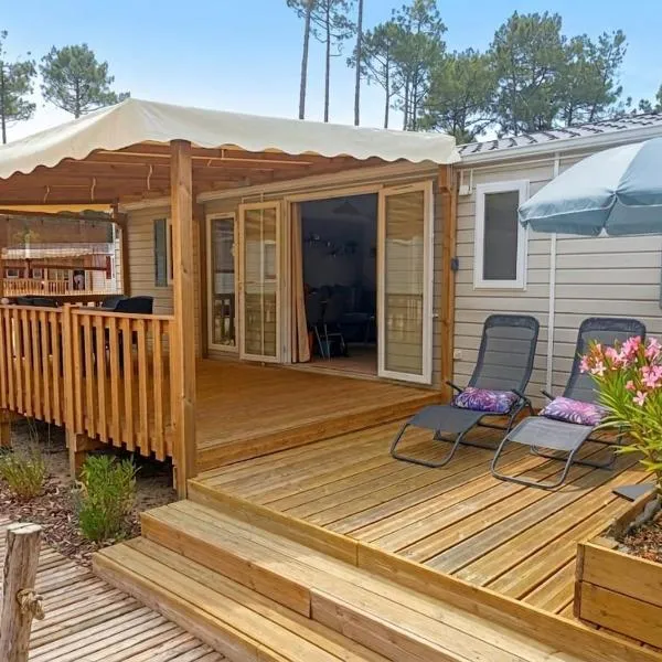Mobil home tout confort 6 personnes, hotel in Lacanau