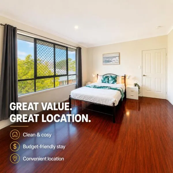 14B Sunny Ensuite Room in Coppers Plains, hotel di Brisbane