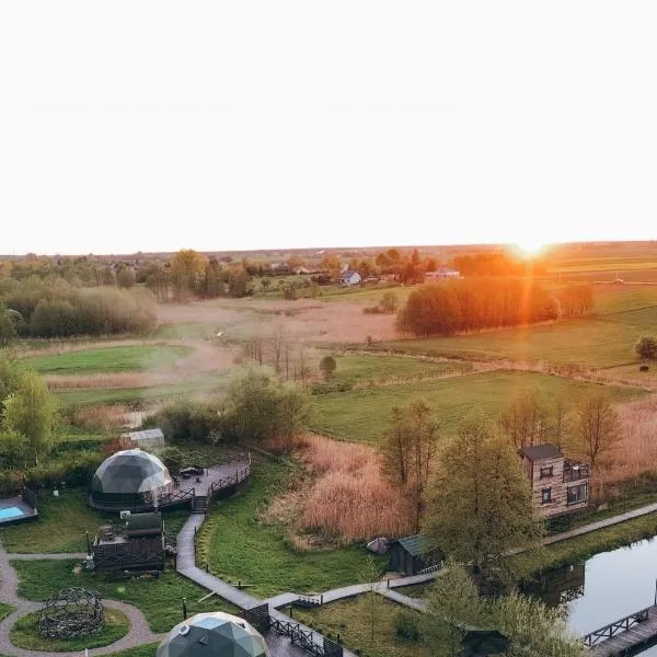Namiot glampingowy Loft – hotel w mieście Krzesimów