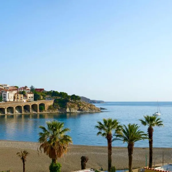 Vue Mer Panoramique Exceptionnelle l T2 Mezzanine Luxueux – hotel w mieście Banyuls-sur-Mer
