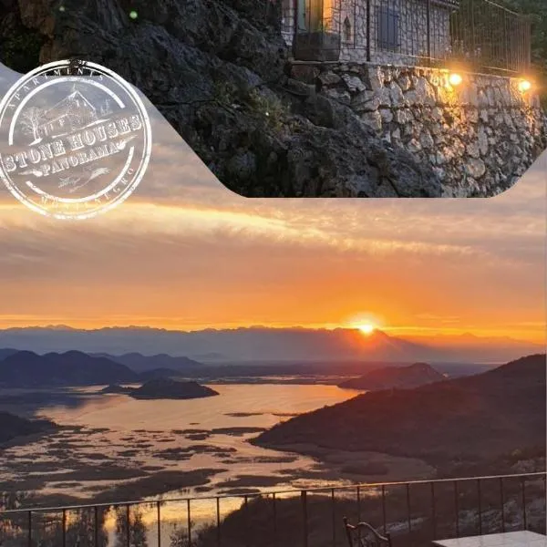 Panorama Stone Houses - Skadar Lake, hotel v destinácii Cetinje