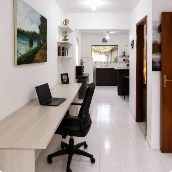 Sossego do Mar - Home Office - Campeche - AR COND - PET - CHURRASQUEIRA
