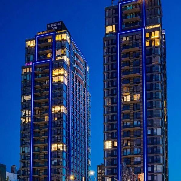 Global Luxury Suites at The Arches, hotel a Bronx