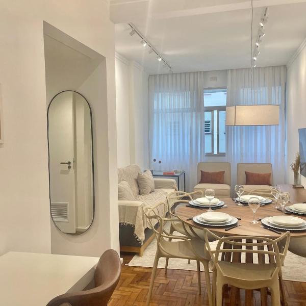 Copacabana lindo 3 quartos a 2 quadras da Praia - Foto 4