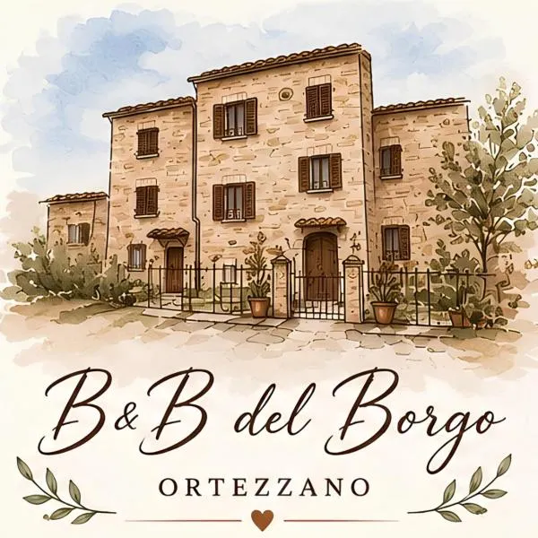Viesnīca B&B del Borgo pilsētā Ortezzano