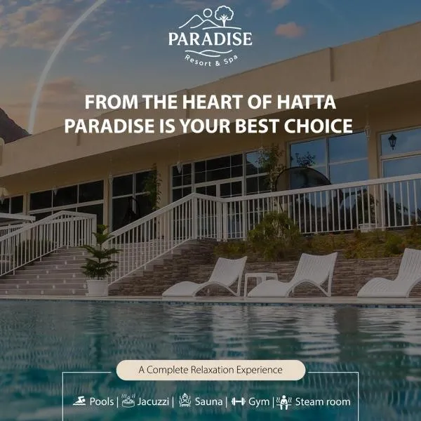 paradise resort and spa, hotel em Hatta