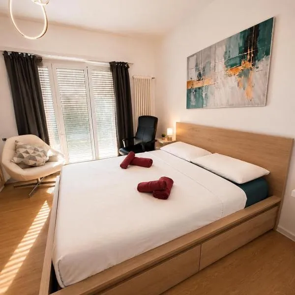 Iconic Lugano New Modern Apt 2BR Free Garage Fast WiFi, hotel en Lugano