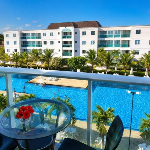 Palm Village Acqua, Vista Privilegiada das Piscinas, 3 Quartos, Até 8 Pessoas, Muro Alto, hotel in Ipojuca