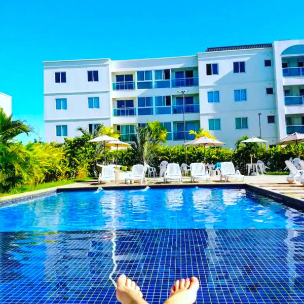 Lindo apartamento em Muro Alto, Porto de Galinhas, Vista para as piscinas, 3 qtos e sala climatizados, Acomoda até 8 pessoas - Foto 2