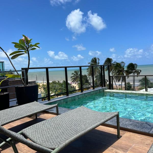 Beira-mar em Cabo Branco Piscina rooftop