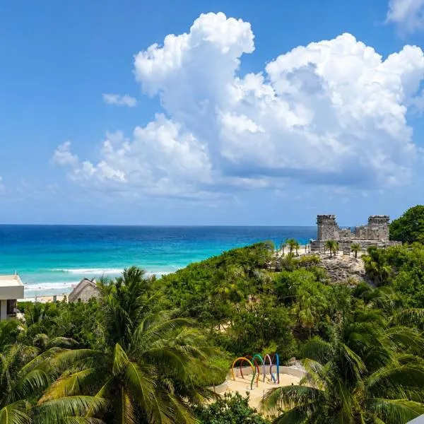 Beachfront Getaway Condo, hotel v mestu Cancún