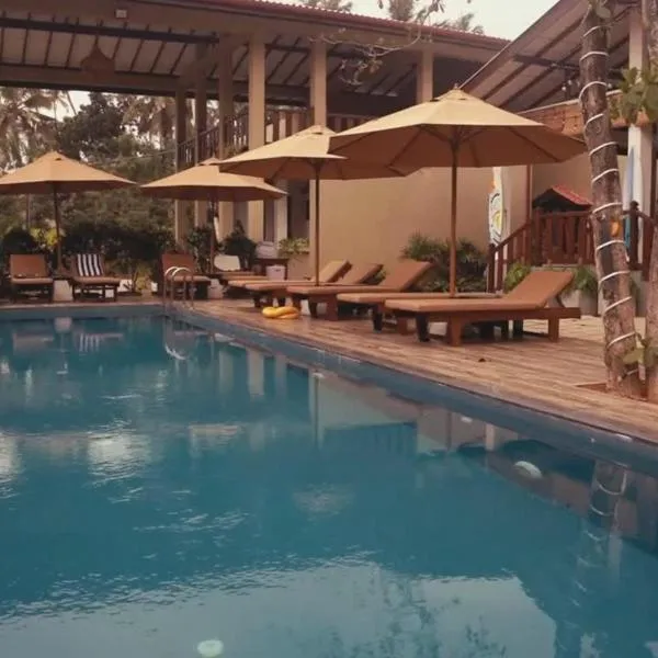 NatureSurf Villas - Private Garden Retreat at Hiriketiya Beach SPA, Surf & Relaxation, ξενοδοχείο σε Dikwella