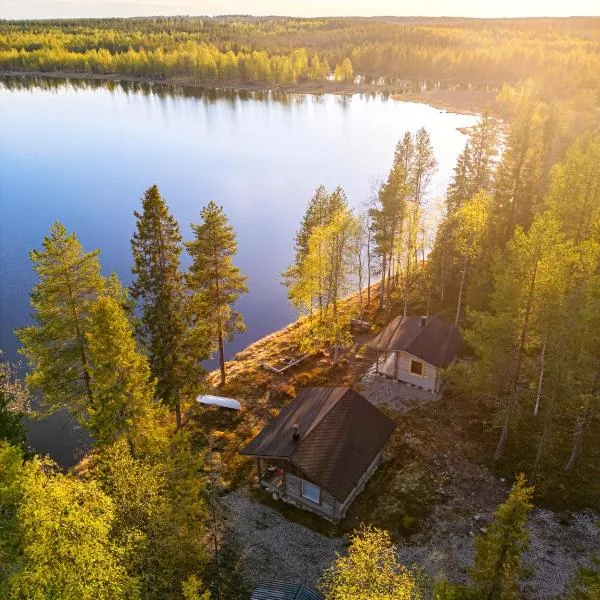 Kutulammen erämökki saunalla, hotel a Ranua