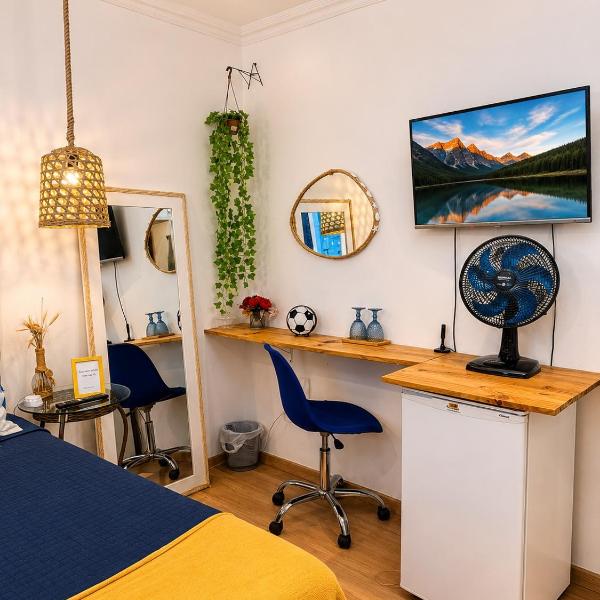 Suite na cobertura com Smart TV
