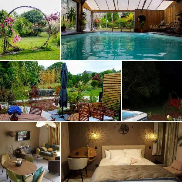 Gites Un Jour Ailleurs, hotel in Guer