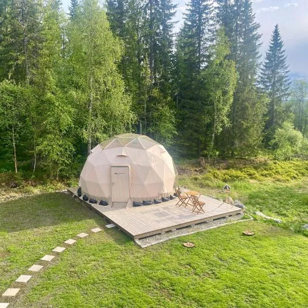 Dome Glamping with shared bathroom, Hotel in Lillehammer