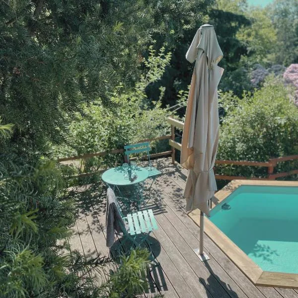 WEINQUARTIER Kalter Hügel 70 qm Garten Lagerfeuer Pool Terrasse Parkplatz, hotelli Naumburgissa