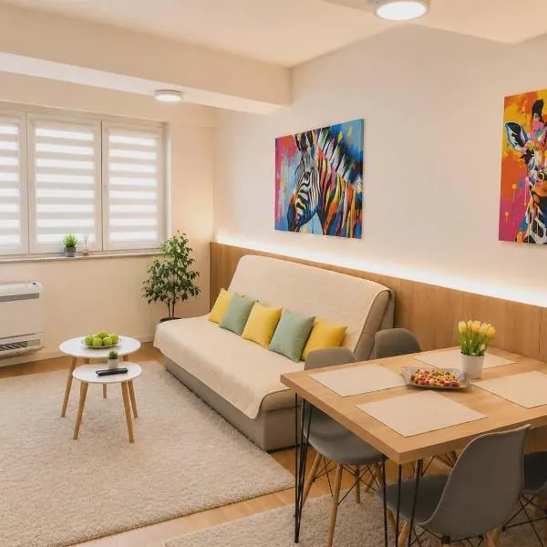 Zebra Premium Apartment with private Free Parking, hotel u gradu Vodno