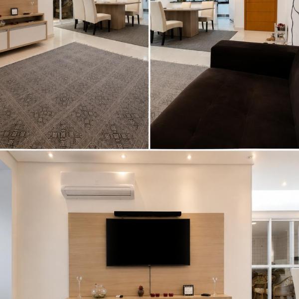 Apartamento frente ao Mar , pé na areia na Praia Grande Guilhermina com 3 suites - Foto 5