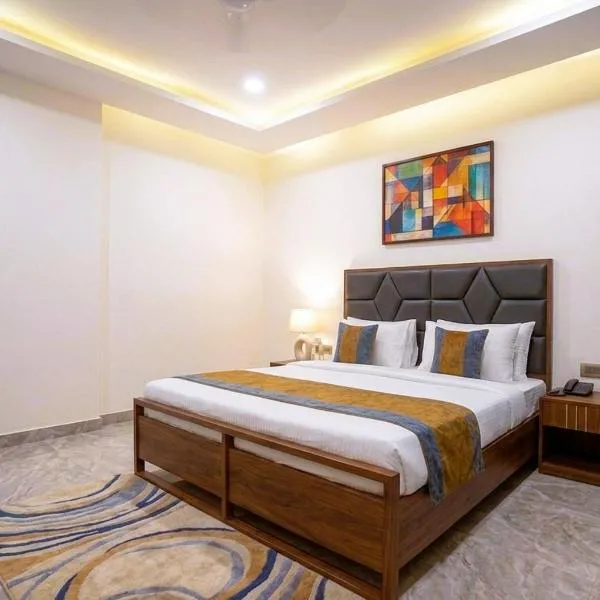 Hotel Nexus Cyber Hub Near Rapid Metro & Ambience Mall, hotel in Gurgaon