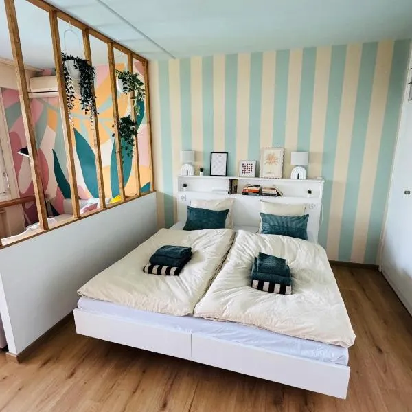 Bissone में, होटल Ticino Lakeview Apartment