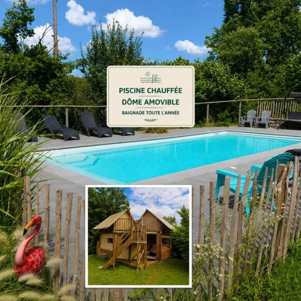 Insolite au Camping La Saline d'Arc et Senans, hotel din Arc-et-Senans