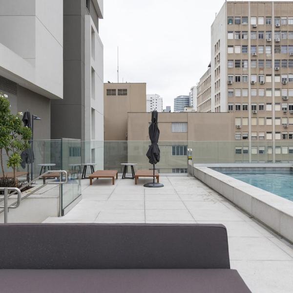 Stay Home Jardim Paulista - Piscina - Academia - Varanda - Foto 4