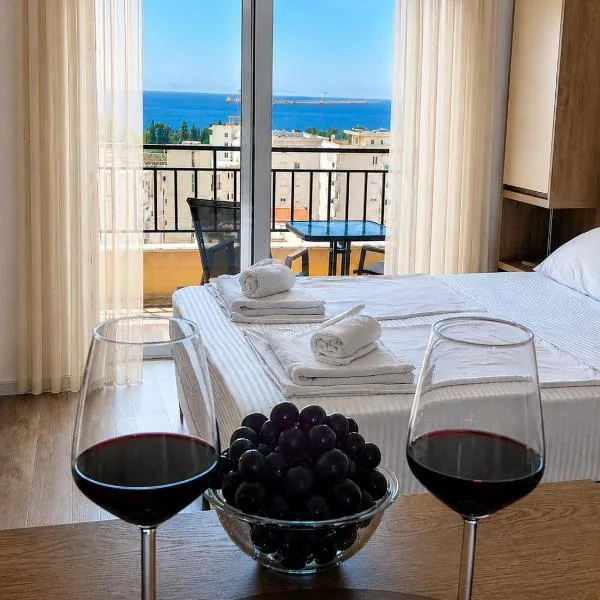 Apartment MonteMare - Sea View with Parking, viešbutis Bare