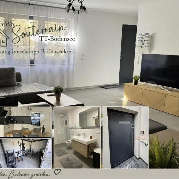 FeWo Souterrain TT-Bodensee, hotel a Tettnang