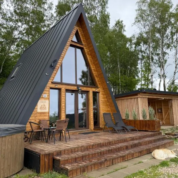 Wildcabinpanoramic Marisel, hotel in Mărişel