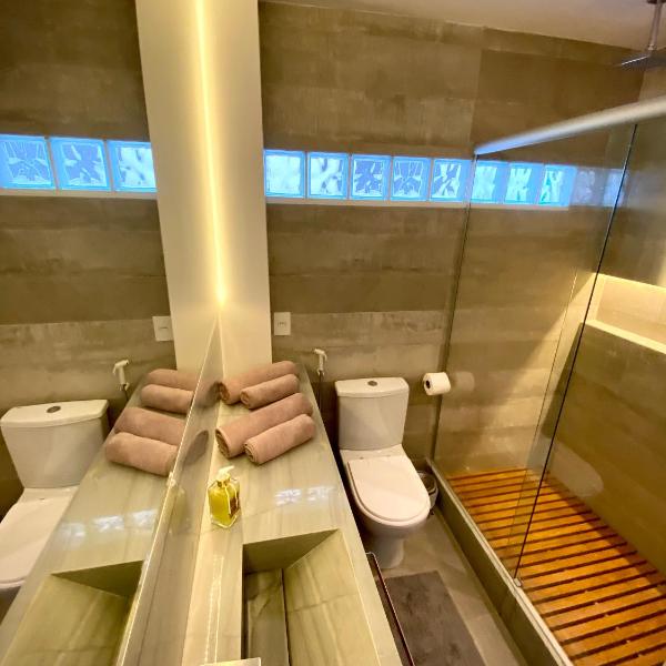 Jd Oceanico 1 Quadra da Praia Piscina e Sauna - Foto 3