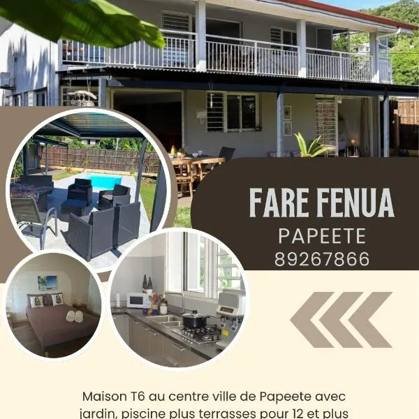 Fare fenua Maison 270m2 12p, Hotel in Papeete
