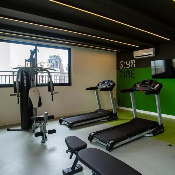 Studio with Rooftop Coworking Jacuzzi in the Heart of Paulista - Foto 5