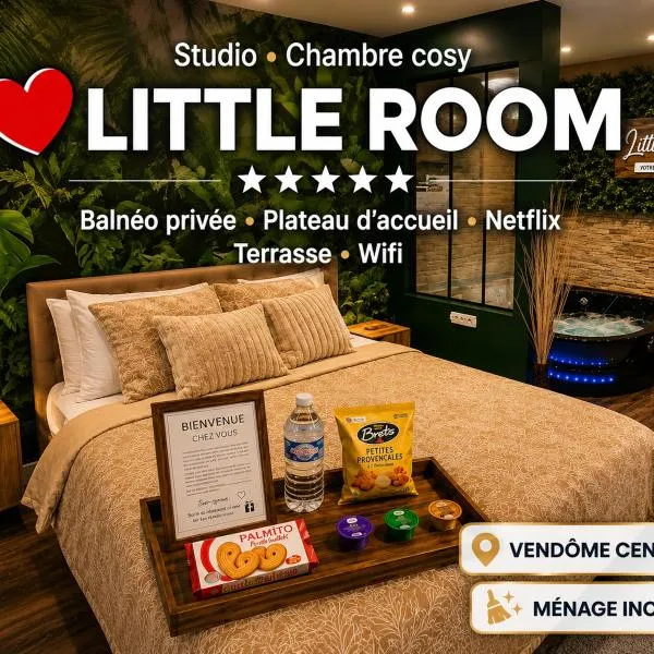 Appartement Chambre Cosy - Jacuzzi - Little Room Vendôme, hotel v destinaci Vendome