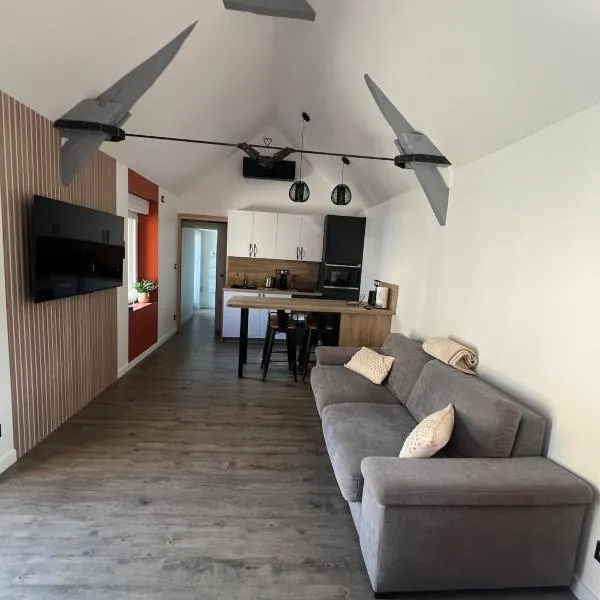 Appartement 4 personnes au coeur de la campagne, hotel in Teillé