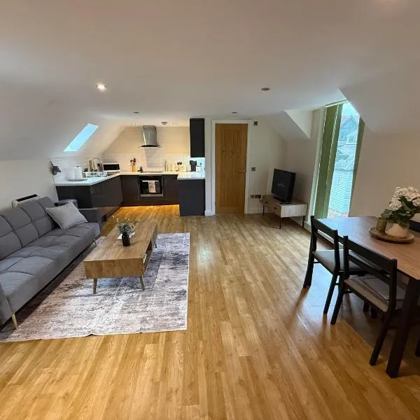 Stylish City Centre Apartment - Heart of Ipswich, hotell i Ipswich