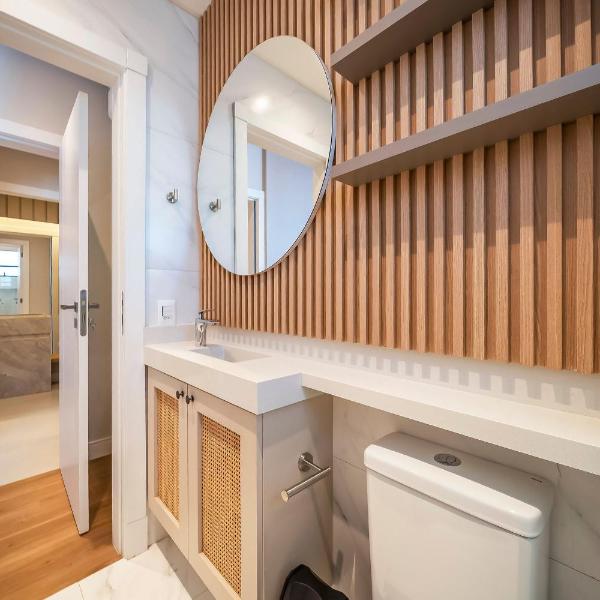 Leme 106 – Apartamento novíssimo a poucos metros do mar em Bombas. - Foto 4