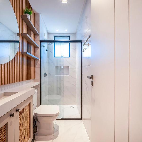 Leme 106 – Apartamento novíssimo a poucos metros do mar em Bombas. - Foto 2