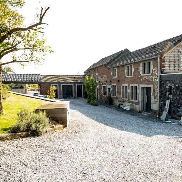 les jardins de la ferme, hotel i Soumagne