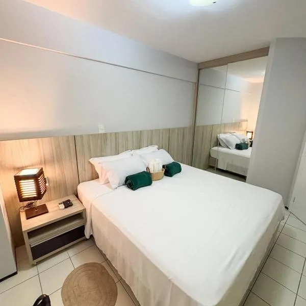 Flat Biarritz ao lado da praia, São Luís - MA، فندق في ساو لويس